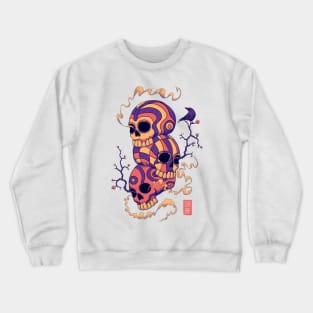 Colorful Skulls Crewneck Sweatshirt